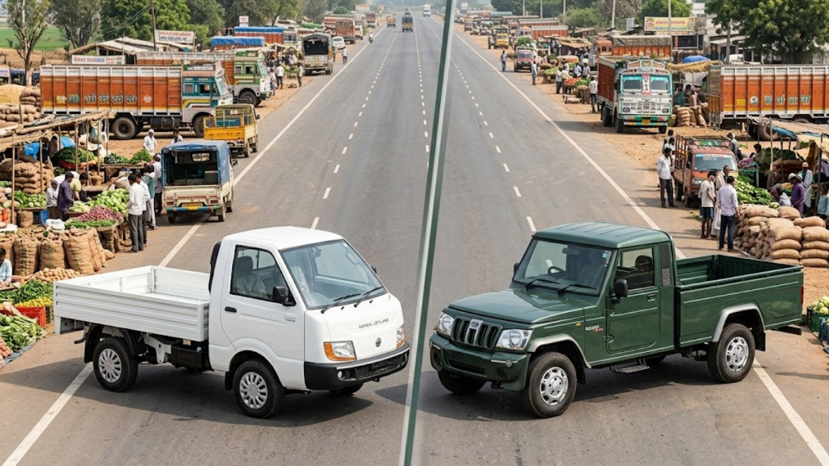 Ashok Leyland Saathi vs Mahindra Bolero Pickup Comparison 2026 - OnRoadCost