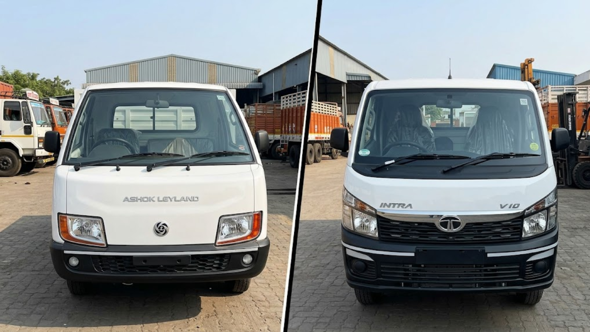 Ashok Leyland Saathi vs Tata Intra V10 Comparison 2026 - OnRoadCost