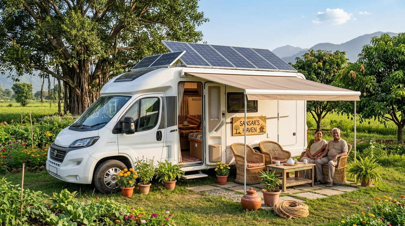 Caravan House India 2026 - Price Legality Full-Time Living