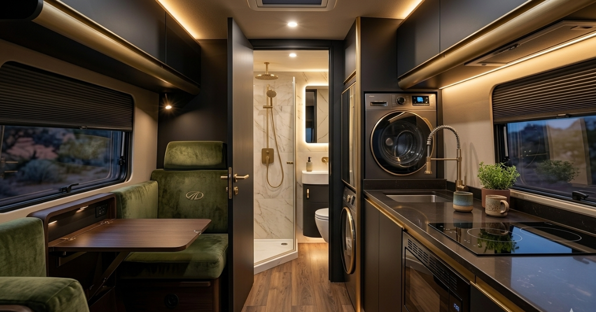 Eicher Pro X Caravan Off-Grid Power and Interior Design