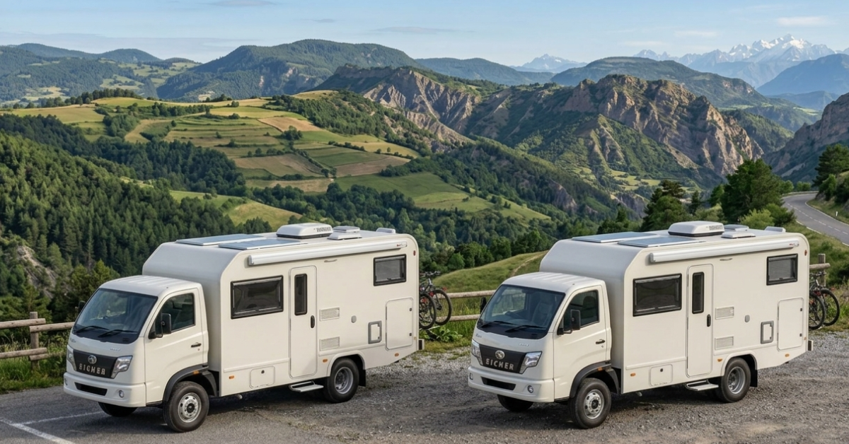 Eicher Pro X vs Mahindra Veero Caravan Comparison