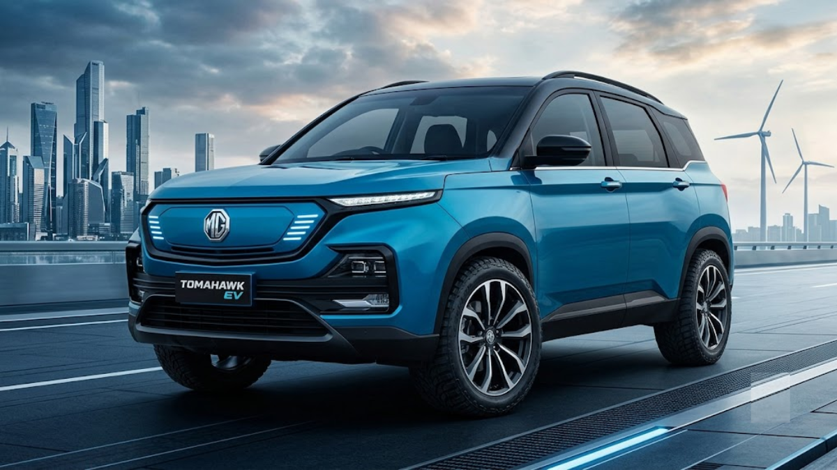MG Hector Tomahawk EV 7-Seater Electric SUV 2026