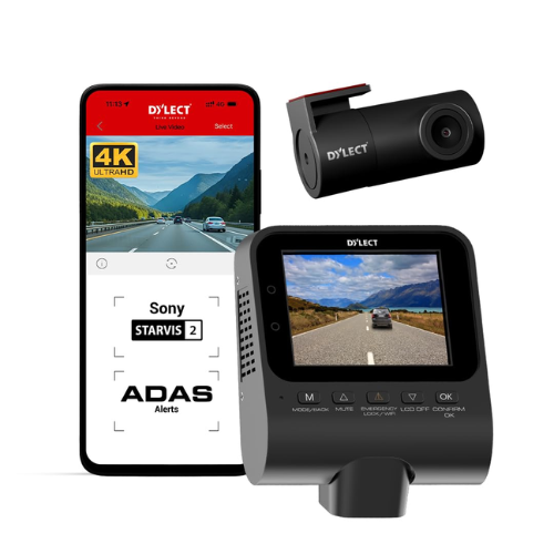 Dylect 4K Dash Cam for Toyota Fortuner