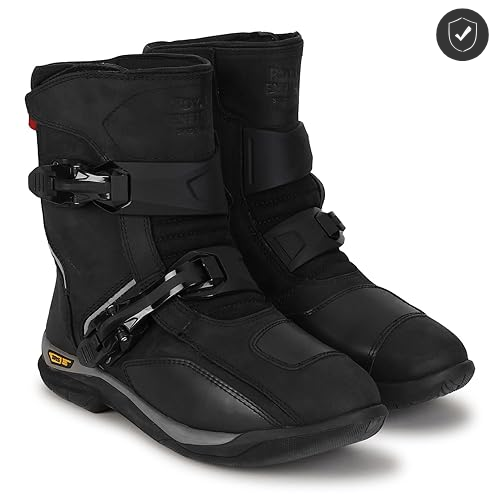 RE Wanderer Black Riding Boots