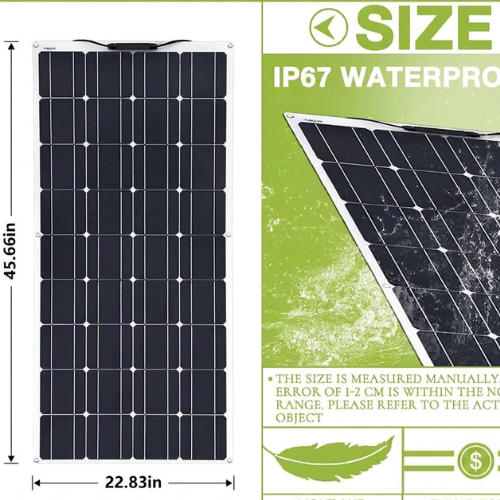 1600W Flexible Solar Panel Kit for Caravan
