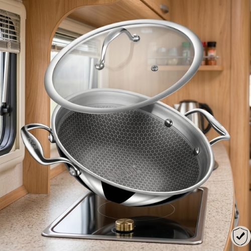 Stahl Artisan Triply Non-Stick Kadai