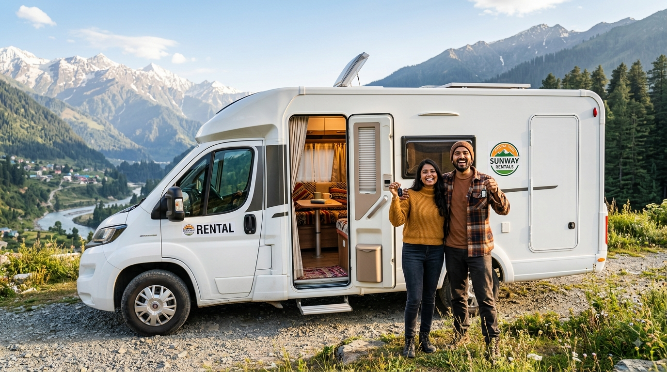 Rent a Caravan in India 2026 - Prices Companies Routes