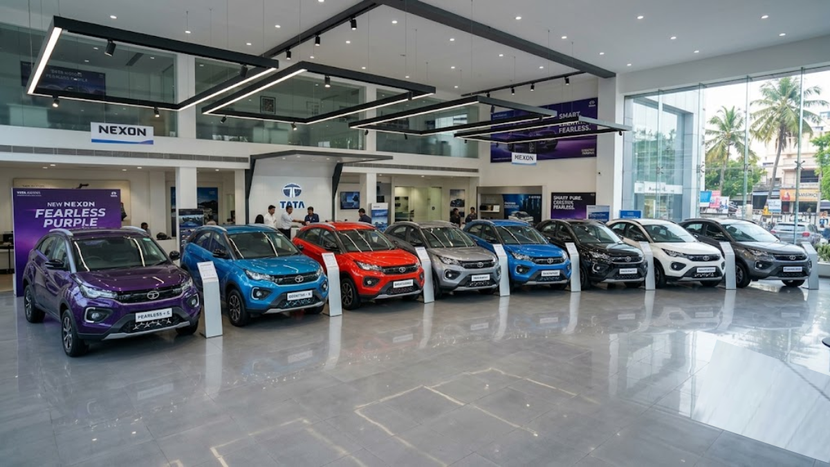 Tata Nexon Colours All Variants 2026