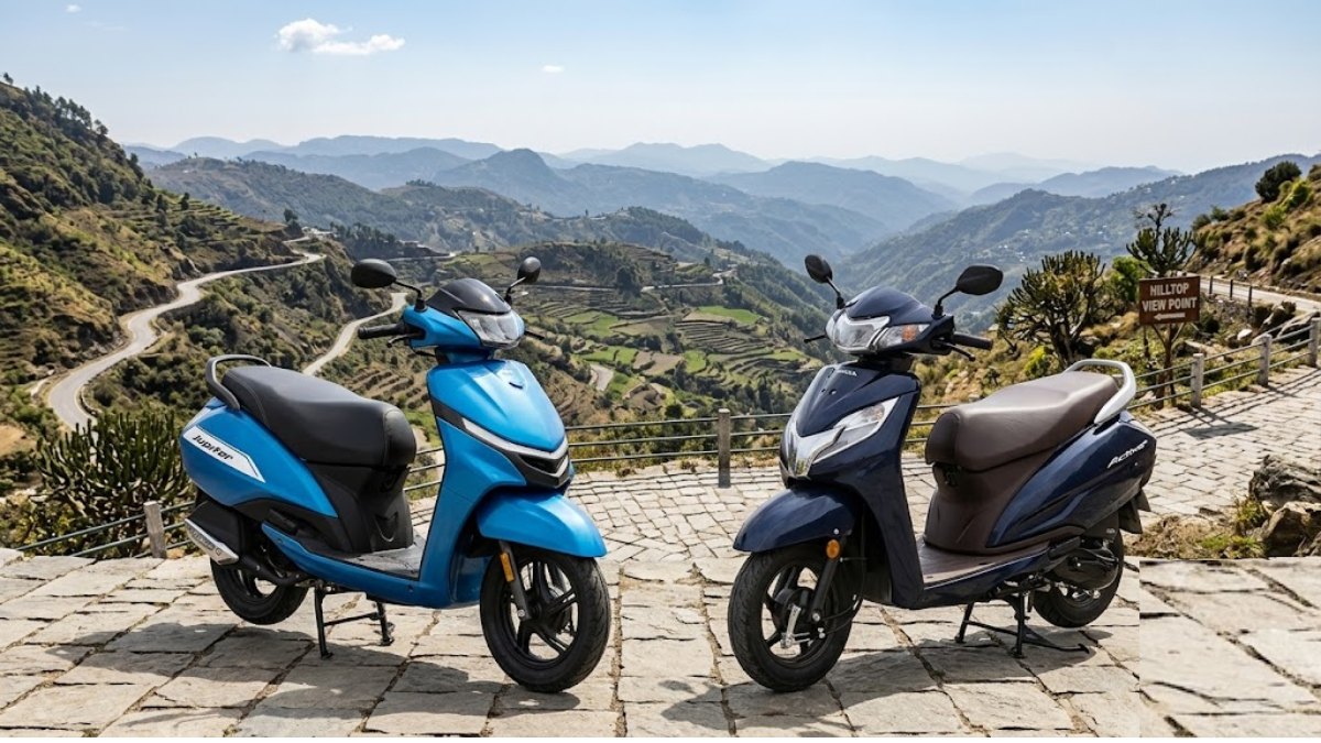 TVS Jupiter 5G vs Honda Activa 125 Comparison 2026
